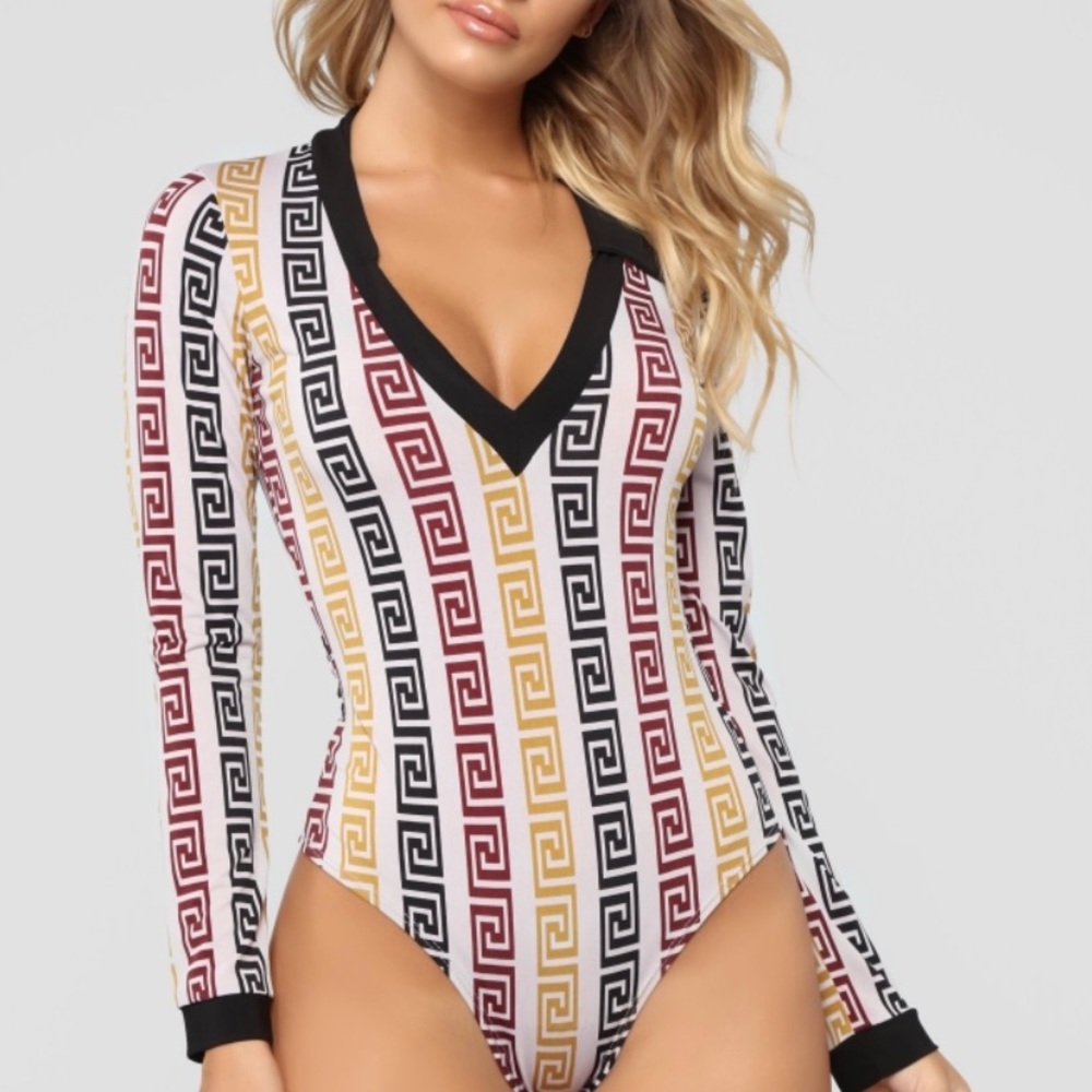 Fashion nova reckless and young bodysuit size 1x